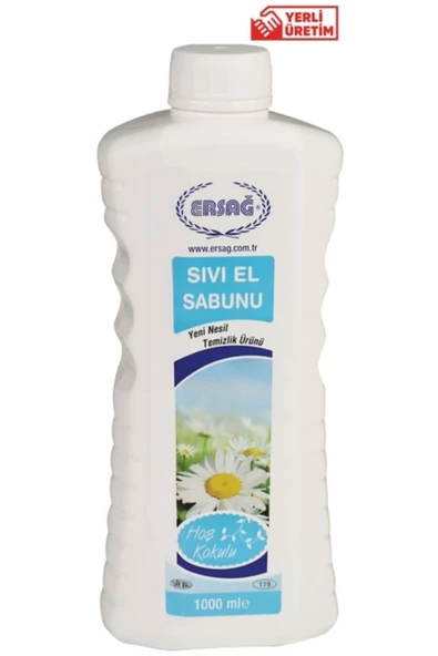 Ersağ Sıvı El Sabunu 1000 Ml.