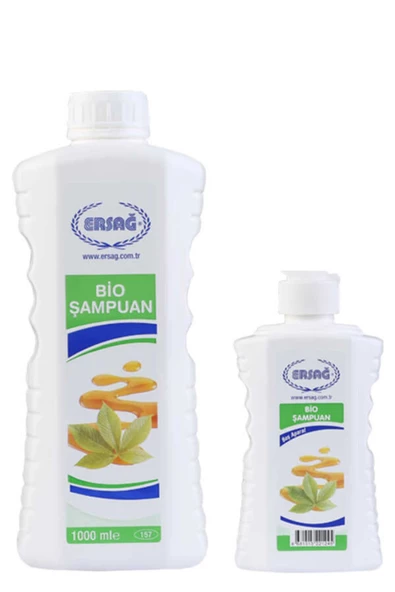 Ersağ Bio Şampuan 1000 Ml. + Boş Aparat