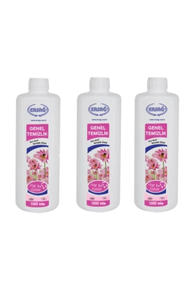 Ersağ Genel Temizlik 3x1000 Ml