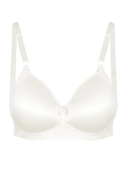 Alışveriş Meydanı Kadın Ekru Toparlayıcı Küçültücü Balensiz Boş Kap Sütyen