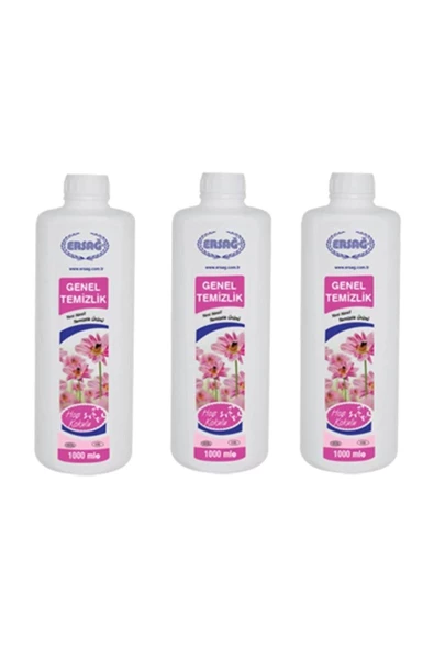 Ersağ Genel Temizlik 1000 Ml 3 Adet