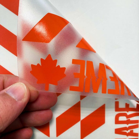 Alev Turuncusu Damalı Kask Motosiklet Sticker Takımı Çınar Extreme - 3