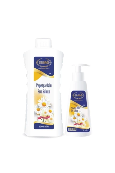 Ersağ Aparatlı Papatya Özlü Sıvı Sabun 1000 Ml.