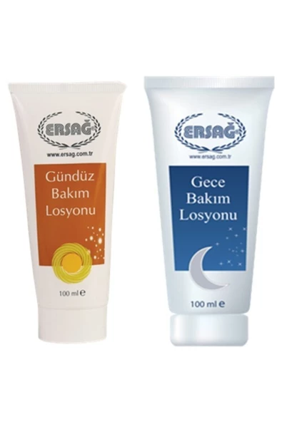 Ersağ Gece Gündüz Bakım Losyonu 2x 100 ml