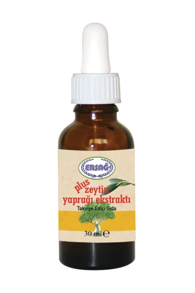 Ersağ Plus Zeytin Yaprağı Ekstraktı 30 Ml