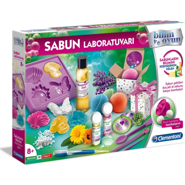 Clementoni Bilim Ve Oyun Sabun Laboratuvarı 64433