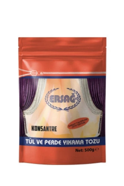 Ersağ Tül ve Perde Yıkama Tozu 500  gr