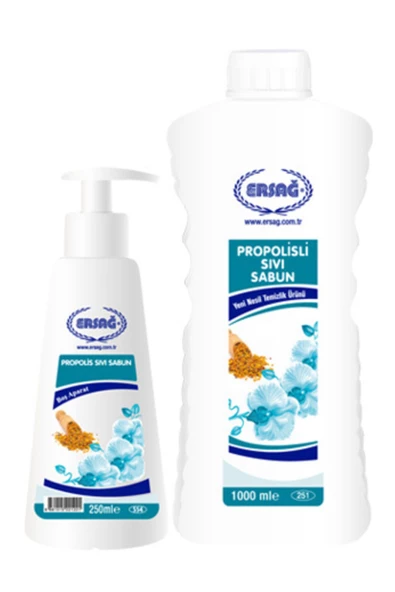 Ersağ Propolisli Aparatlı Sıvı El Sabunu 1000 ml