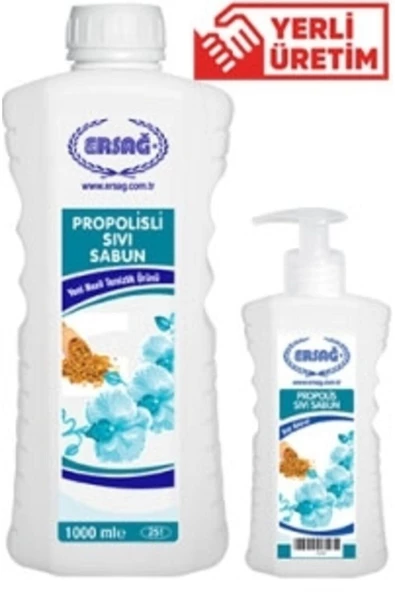 Ersağ Aparatlı Propolisli Sıvı El Sabunu 1000 Ml.