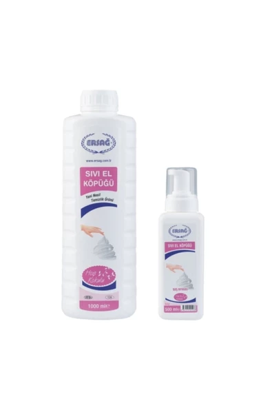Ersağ Aparatlı Sıvı El Köpüğü 1000 Ml.