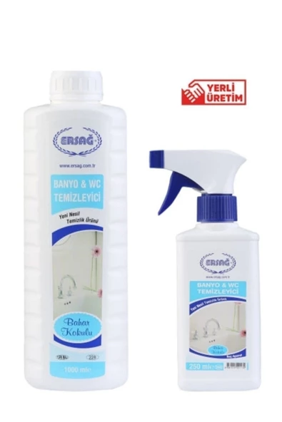 Ersağ Aparatlı Bahar Banyo Wc 1000 Ml