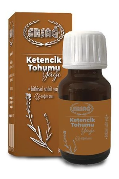 Ersağ Ketencik Tohumu Yağı 30 Ml