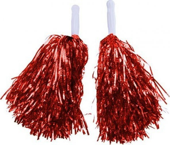 Metalik Kırmızı Amigo Ponpon 10 çift (20adet) ÜCRETSİZ KARGO