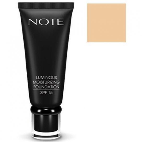 Note Lumınous Moısturızıng Fondöten No 02