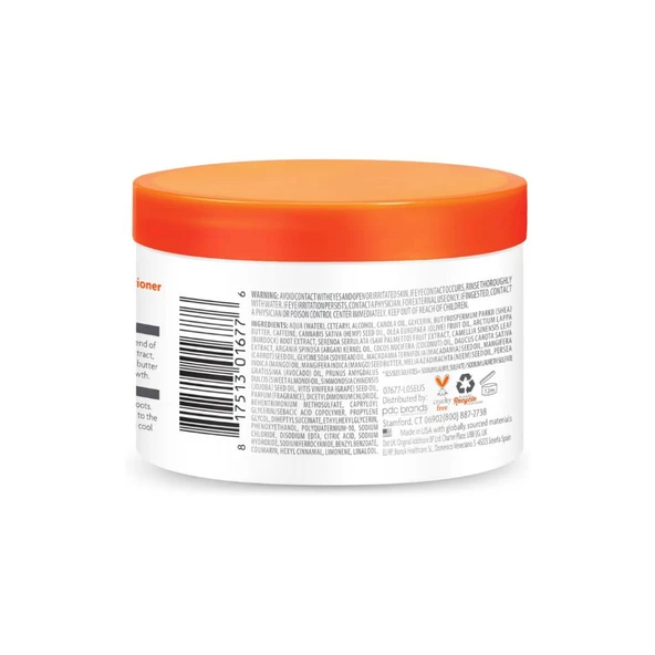 Cantu Kıvırcık ve Dalgalı Saçlar İçin Leave-in Contidioner Erkeklere Özel Durulanmayan Saç Kremi 370 gr - Resim 3