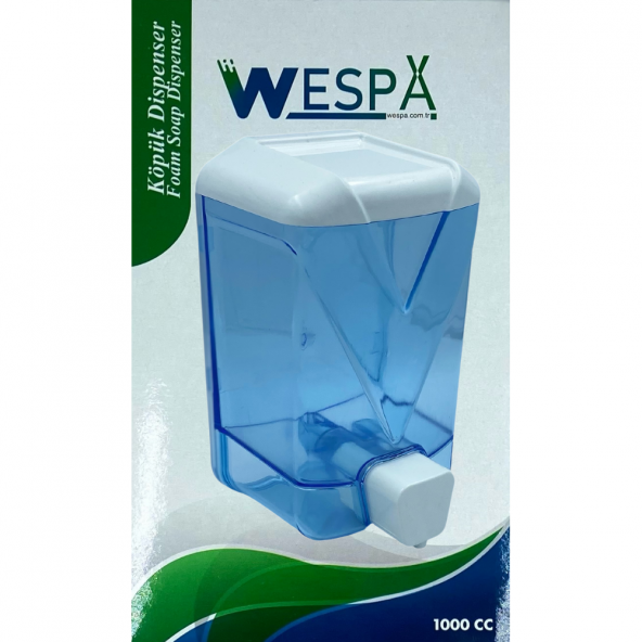 Wespa Plastik Şeffaf Köpük Sabun Dispenseri 1000 ml. - 2