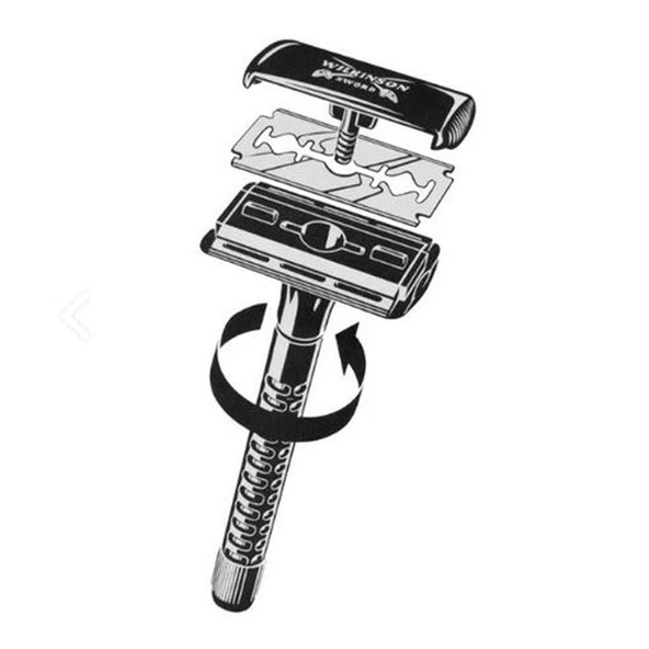 Wilkinson Sword Klasik Erkek Tıraş Bıçağı Makinesi ve 5 Yedek Bıçak - 8