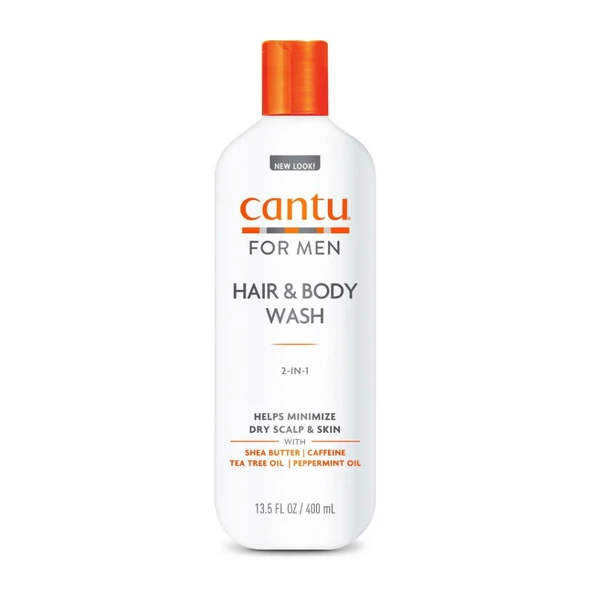 Cantu Men’s 2 in 1 Erkeklere Özel Saç ve Vücut Yıkama Jeli (Şampuan + Duş Jeli) - 1