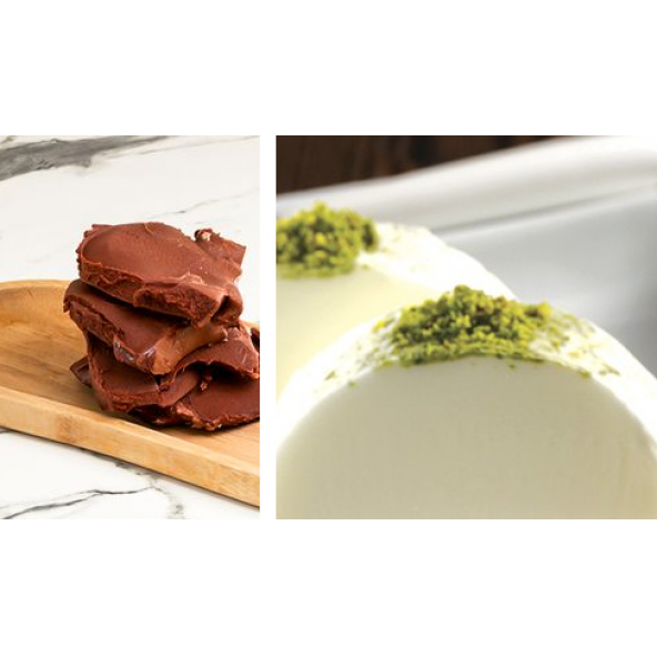 Çikolatalı Sade Maraş Dondurması 1 Kg