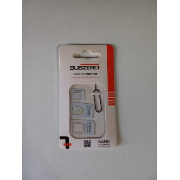ASLANTİC SUBZERO NANO SİMKART TAKMA APARAT
