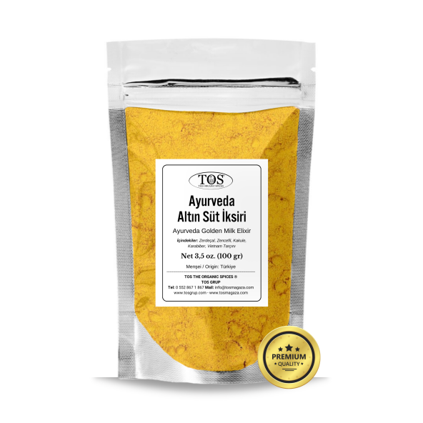 TOS Ayurveda Altın Süt İksiri 100 gr