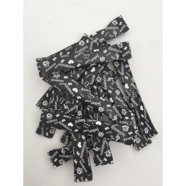 Stick Şeker 3 Gr x 1000'li Baskılı Toz Şeker - 3