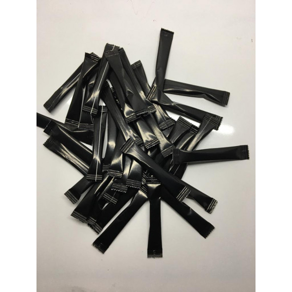 Stick Şeker 3 Gr x 1000'li Siyah Baskılı Toz Şeker - 2
