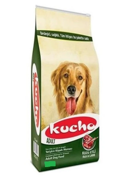 Kucho Kuzu Etli ve Pirinçli Yetişkin Köpek Maması 3 KG Açık Mama - 1