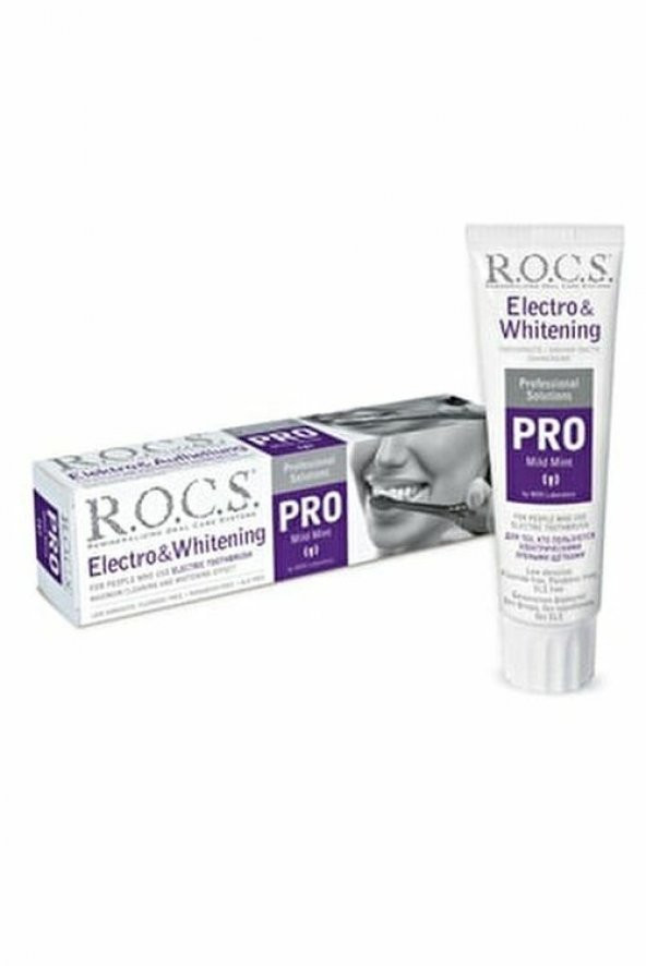 Rocs Pro Elektro Beyazlatıcı Diş Macunu 135 gr