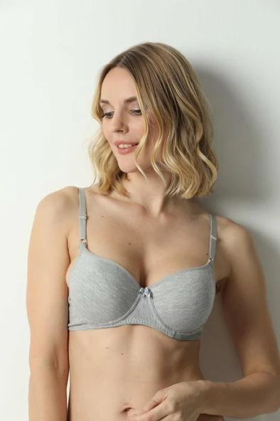 Miss Perry Bayan Klasik Destekli Sütyen Balenli Renk Seçenekli - 7