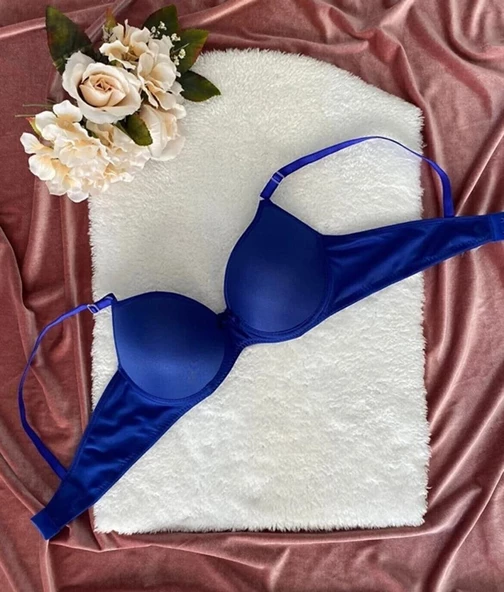 Miss Perry Bayan Klasik Destekli Sütyen Balenli Renk Seçenekli - 9