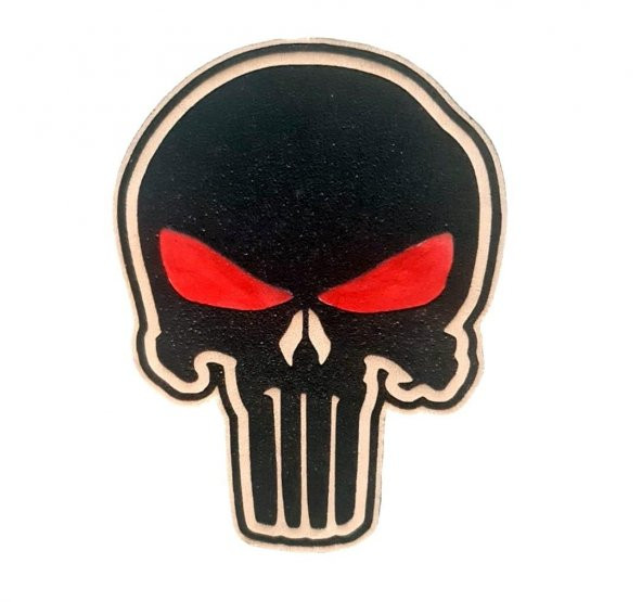 KURU KAFA NO:1 - Deri PEÇ - Arma - Askeri Patch ürün görseli