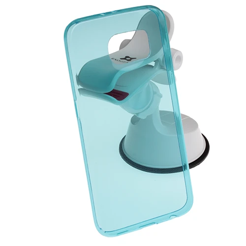 Samsung Galaxy S6 Kılıf Ultra Slim İnce - Mavi - Resim 3