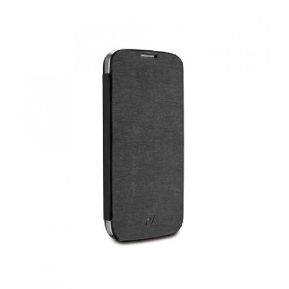 Samsung Galaxy S4 Cellular Line Flip Book Kılıf - Siyah BACKBOOKGALAXYS4BK (Outlet) - Resim 3