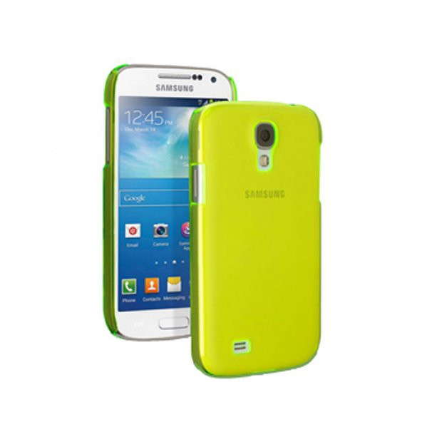 Cellular Line Samsung Galaxy S4 Mini Cool Fluo Şeffaf Sert Kılıf Yeşil - COOLGALS4MINIL (Outlet)