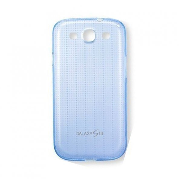 Samsung Galaxy S3 Slim Cover Orjinal Kılıf Mavi EFC-1G6SBECSTD (Outlet)