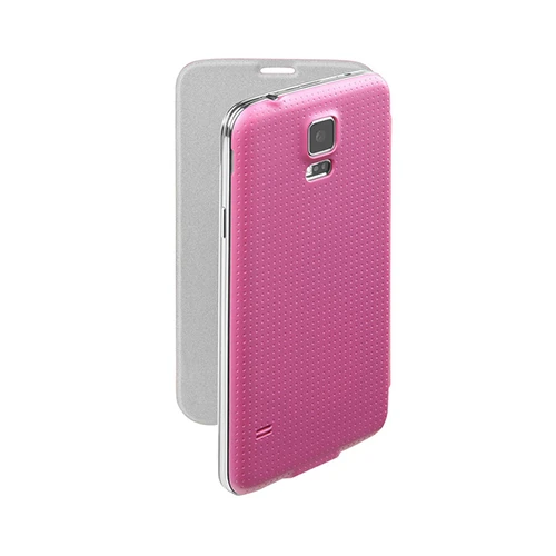 Samsung Galaxy S5 Cellular Line Flip Book Kılıf - Pembe BACKBOOKGALS5P (Outlet) - Resim 3