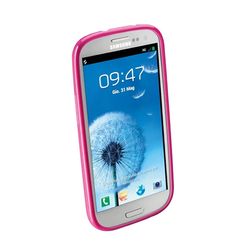 Cellular Line Samsung Galaxy S3 Shocking Silikon Kılıf Pembe - SHCKGALAXYS3P (Outlet) - Resim 6