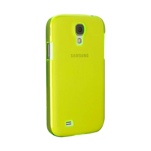 Cellular Line Samsung Galaxy S4 Mini Cool Fluo Şeffaf Sert Kılıf Yeşil - COOLGALS4MINIL (Outlet) - Resim 4