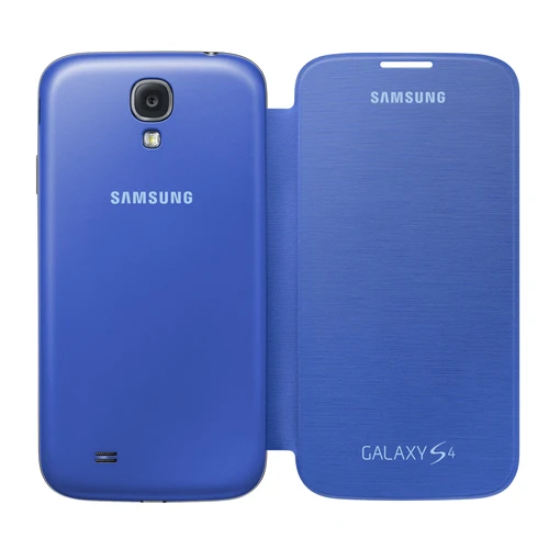 Samsung Galaxy S4 Flip Cover Orjinal Kılıf - Mavi EF-FI950BCEGWW (Outlet) - 4