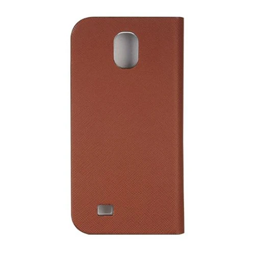 Samsung Galaxy S4 Orjinal Anymode Diary Case Kılıf - Kahverengi (Outlet) - Resim 2