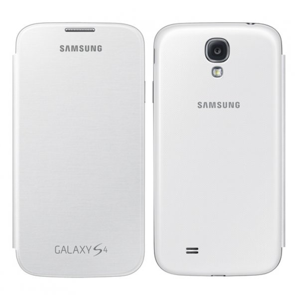 Samsung Galaxy S4 Flip Cover Orjinal Kılıf Beyaz EF-FI950BWEGWW (Outlet)