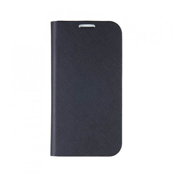 Samsung Galaxy S4 Orjinal Anymode Diary Case Stand Kılıf - Siyah (Outlet)