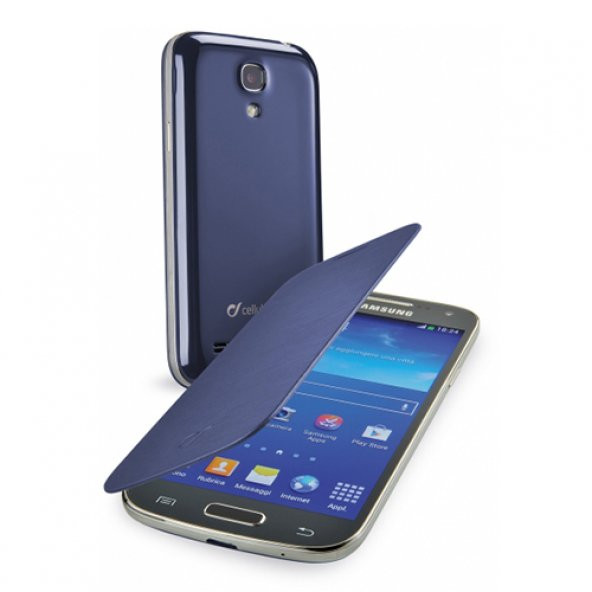 Samsung Galaxy S4 Mini Cellular Line Flip Book Kılıf Lacivert - BACKBOOKGALS4MINB (Outlet)