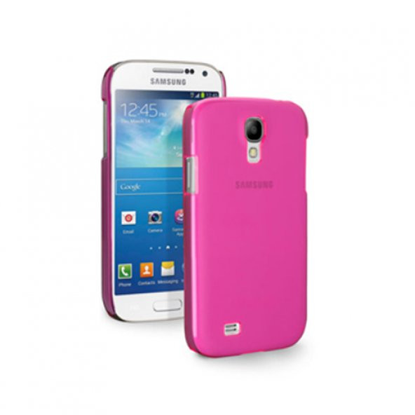 Cellular Line Samsung Galaxy S4 Mini Cool Fluo Şeffaf Sert Kılıf Pembe - COOLGALS4MINIP (Outlet)