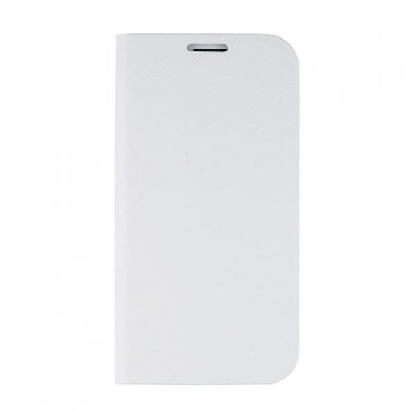 Samsung Galaxy S4 Orjinal Anymode Diary Case Stand Kılıf - Beyaz (Outlet)