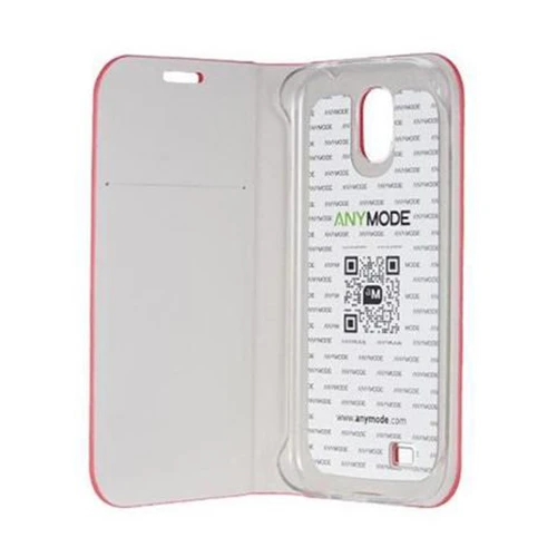 Samsung Galaxy S4 Orjinal Anymode Diary Case Stand Kılıf - Pembe (Outlet) - Resim 2