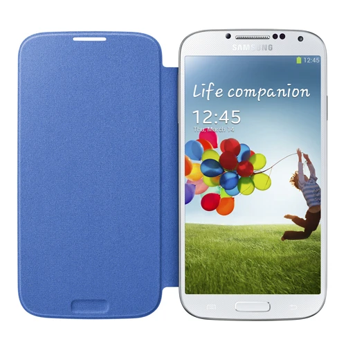 Samsung Galaxy S4 Flip Cover Orjinal Kılıf - Mavi EF-FI950BCEGWW (Outlet) - 3
