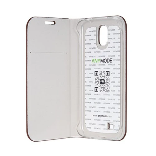 Samsung Galaxy S4 Orjinal Anymode Diary Case Kılıf - Kahverengi (Outlet) - Resim 3