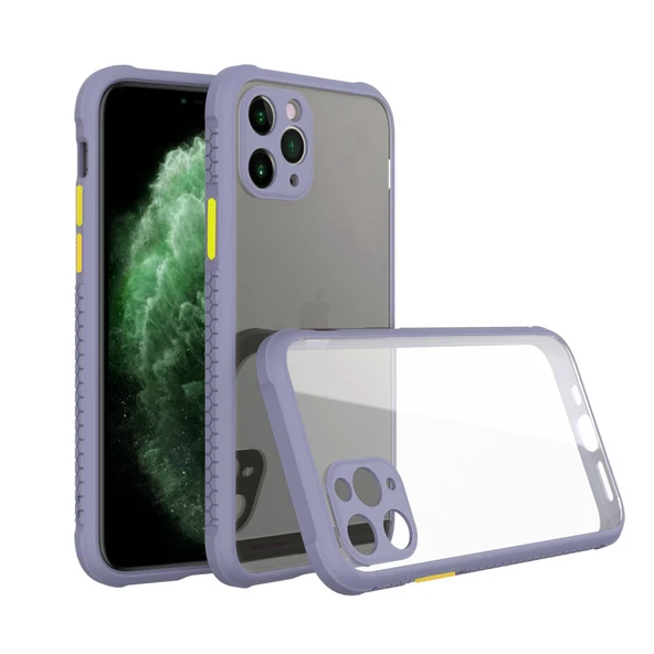 Apple iPhone 11 Pro Max Life Silikon Kılıf - Mor